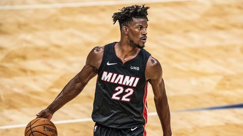 MIAMI HEAT Trending Image: The feud between Jimmy Butler and Karl-Anthony Towns heats up